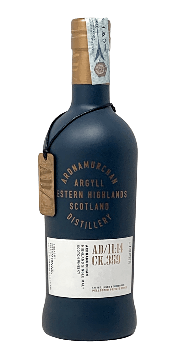 Ardnamurchan AD/11:14 CK.359 “Tasted, loved & chosen for Pellegrini Private Stock”