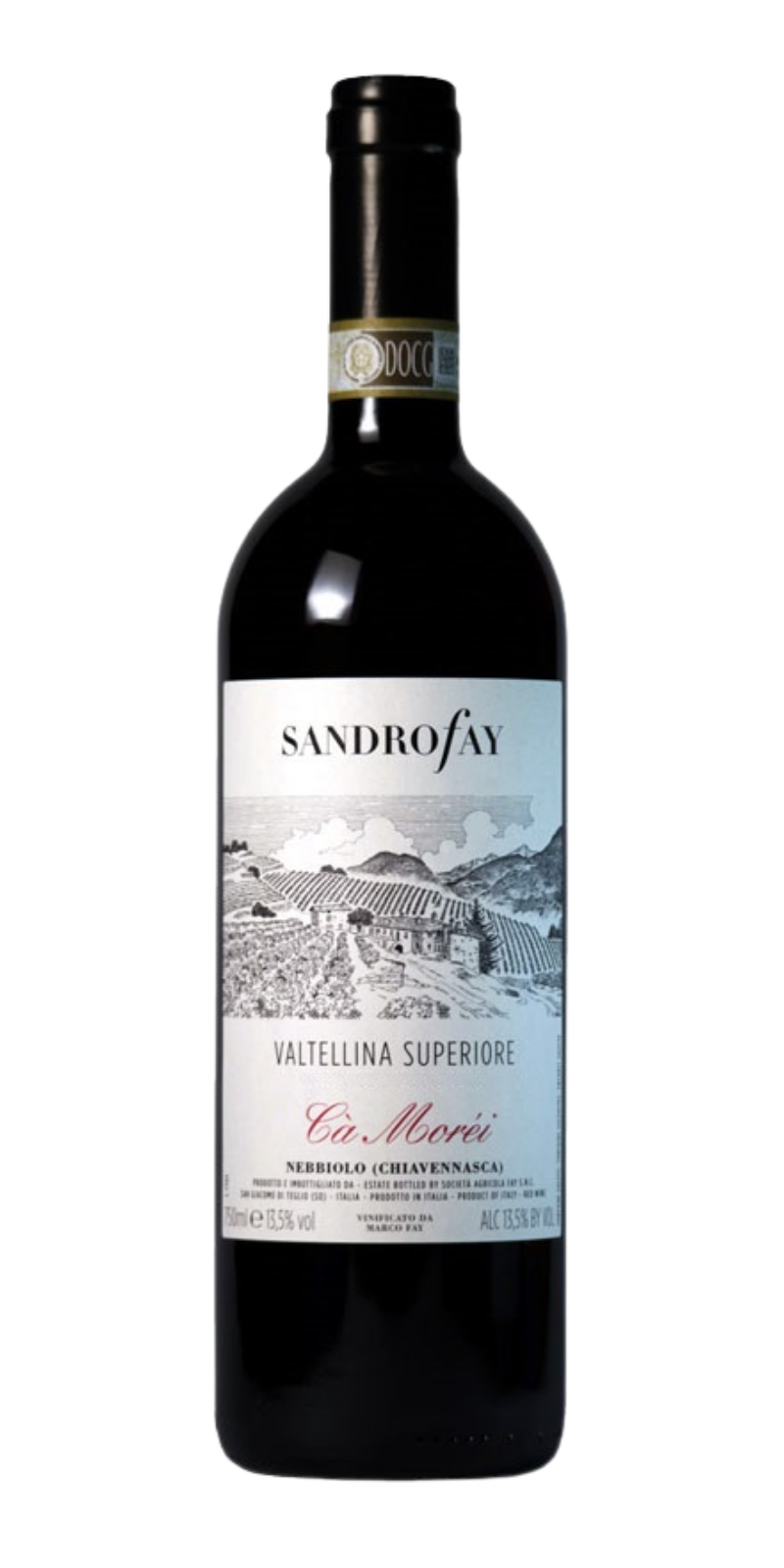 Sandro Fay CA' MOREI Valtellina Superiore Valgella Docg 2019