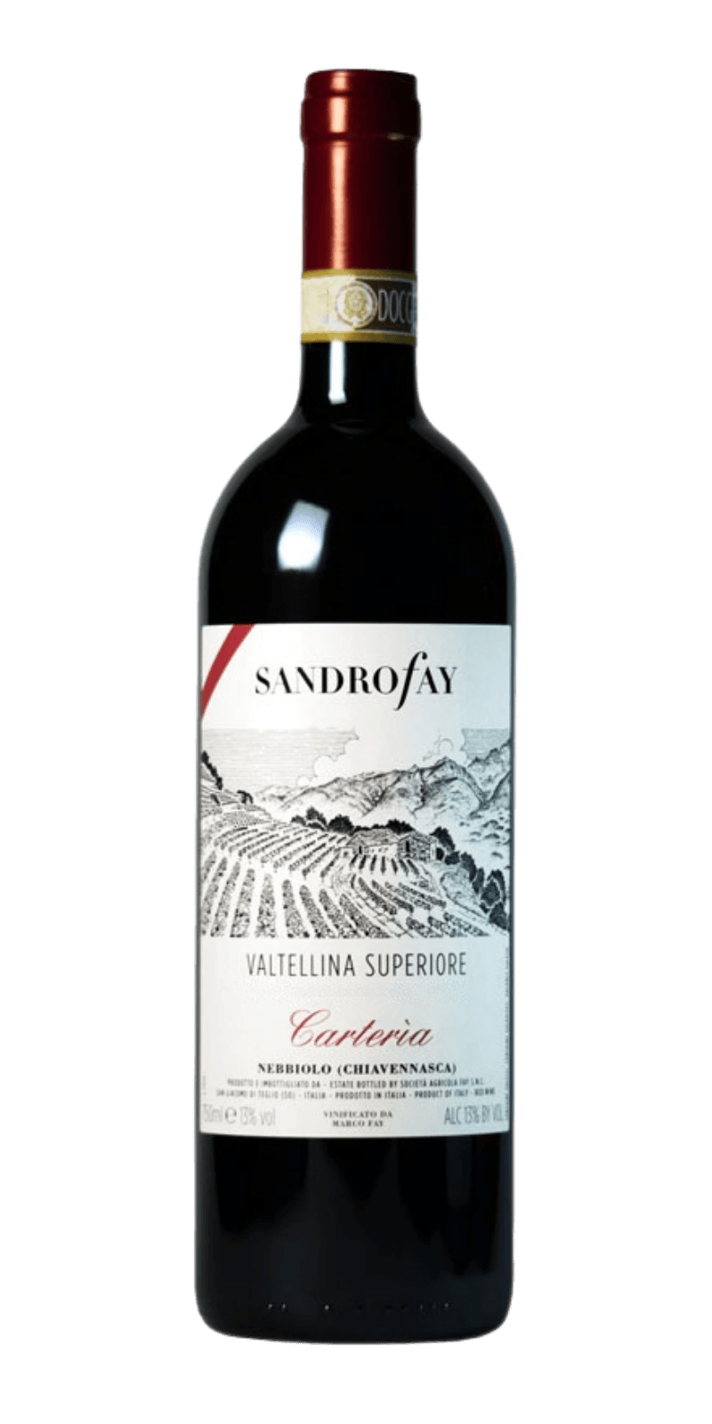 Sandro Fay CARTERÍA Valtellina Superiore Valgella Riserva Docg 2017