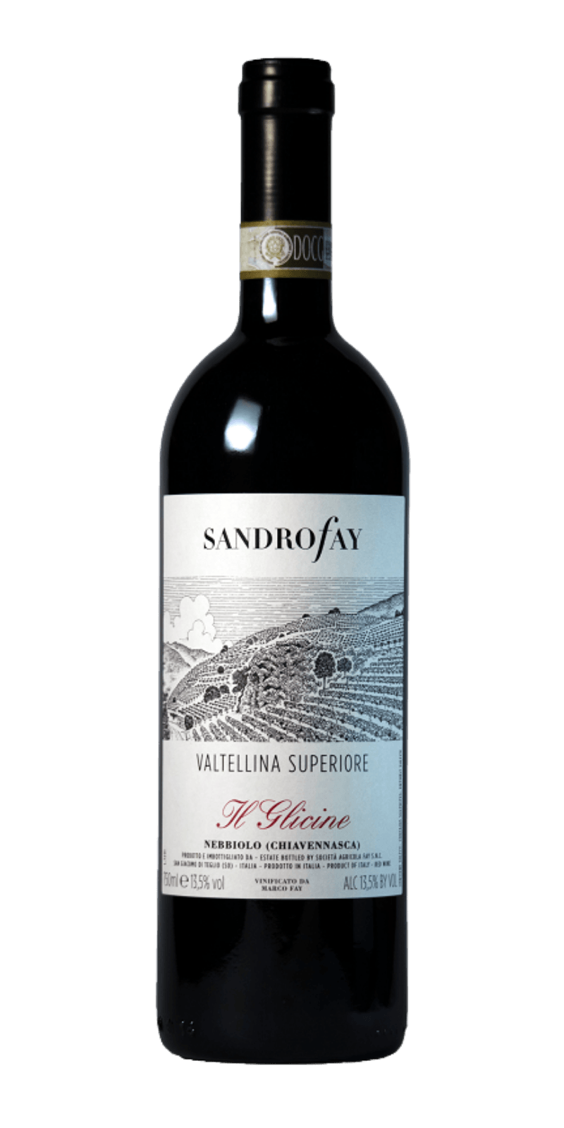 Sandro Fay IL GLICINE Valtellina Superiore Sassella Docg 2021