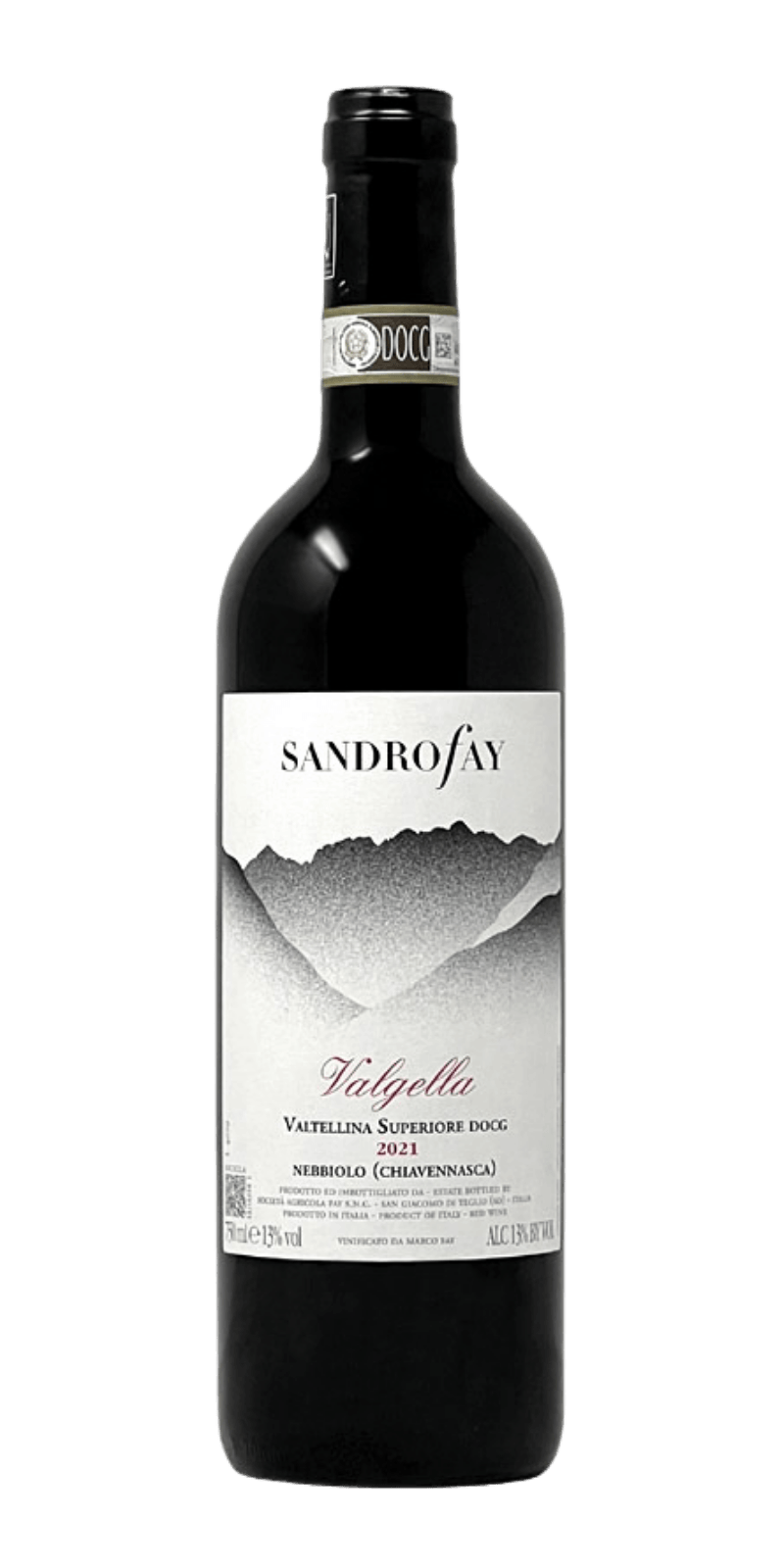 Sandro Fay VALGELLA Valtellina Superiore Docg 2021