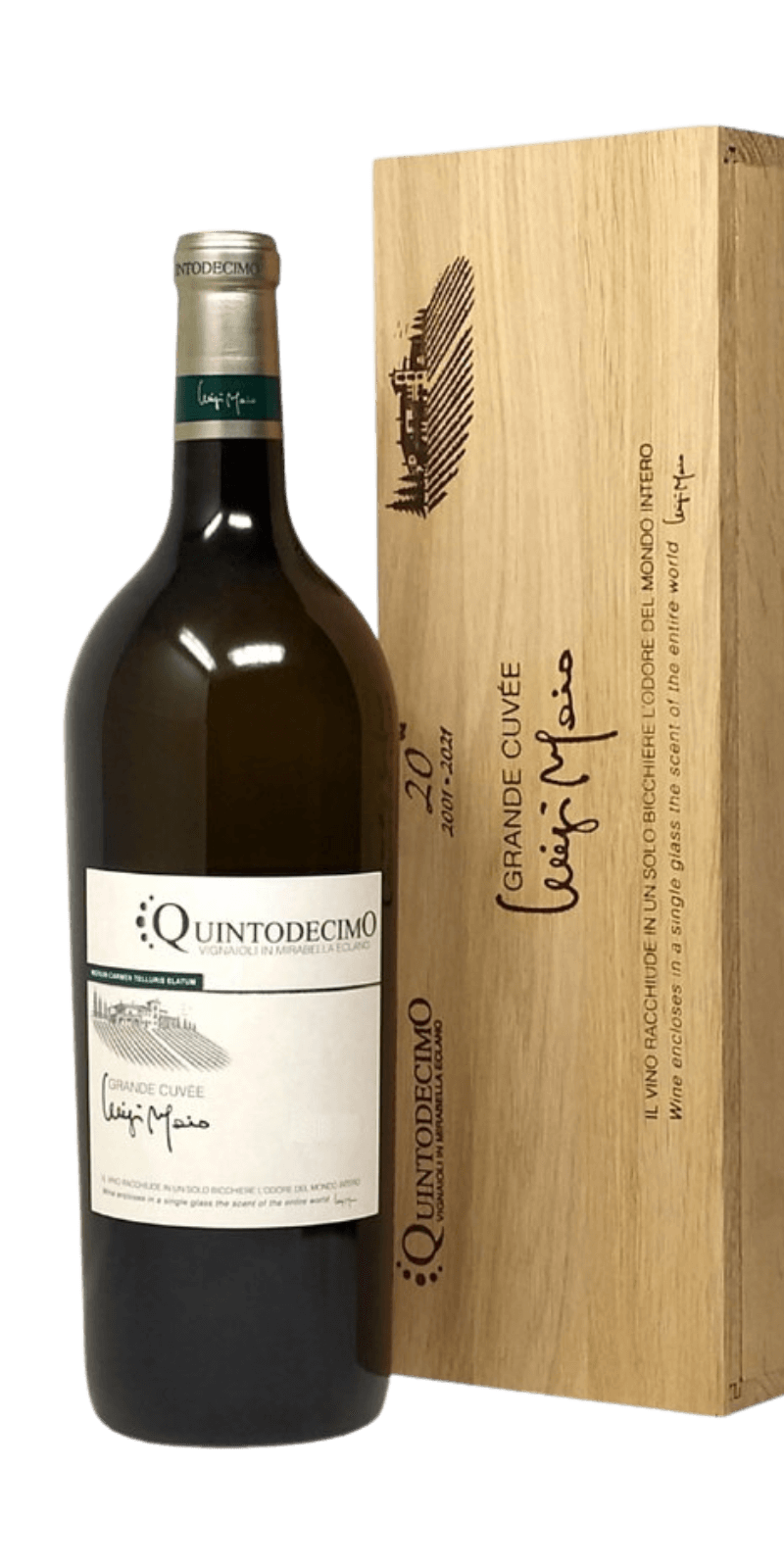 Quintodecimo Grande Cuvée Luigi Moio - Irpinia Doc 2022 Magnum