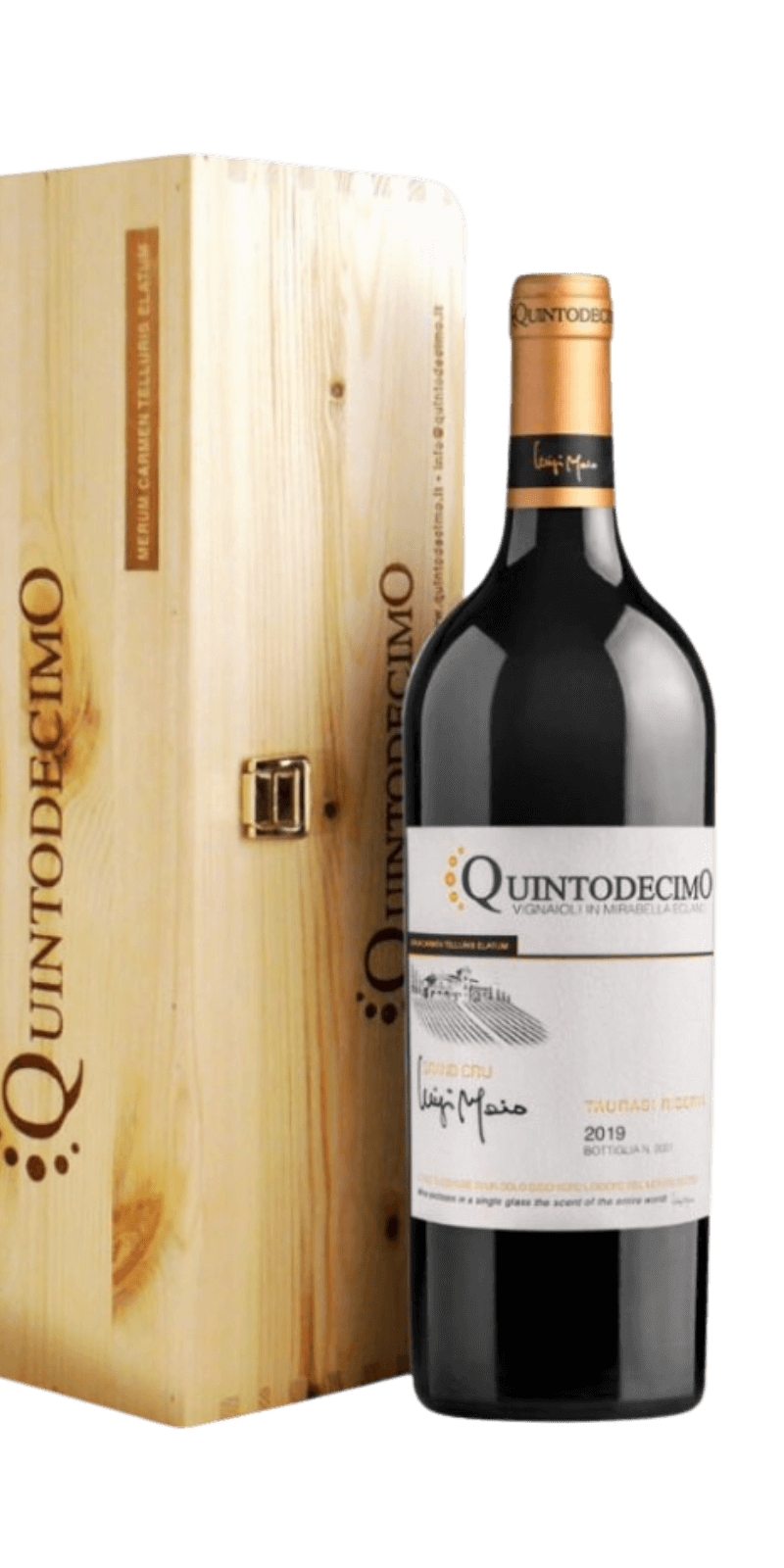 Quintodecimo Gran Cru Luigi Moio Taurasi Riserva 2019 DOCG Magnum