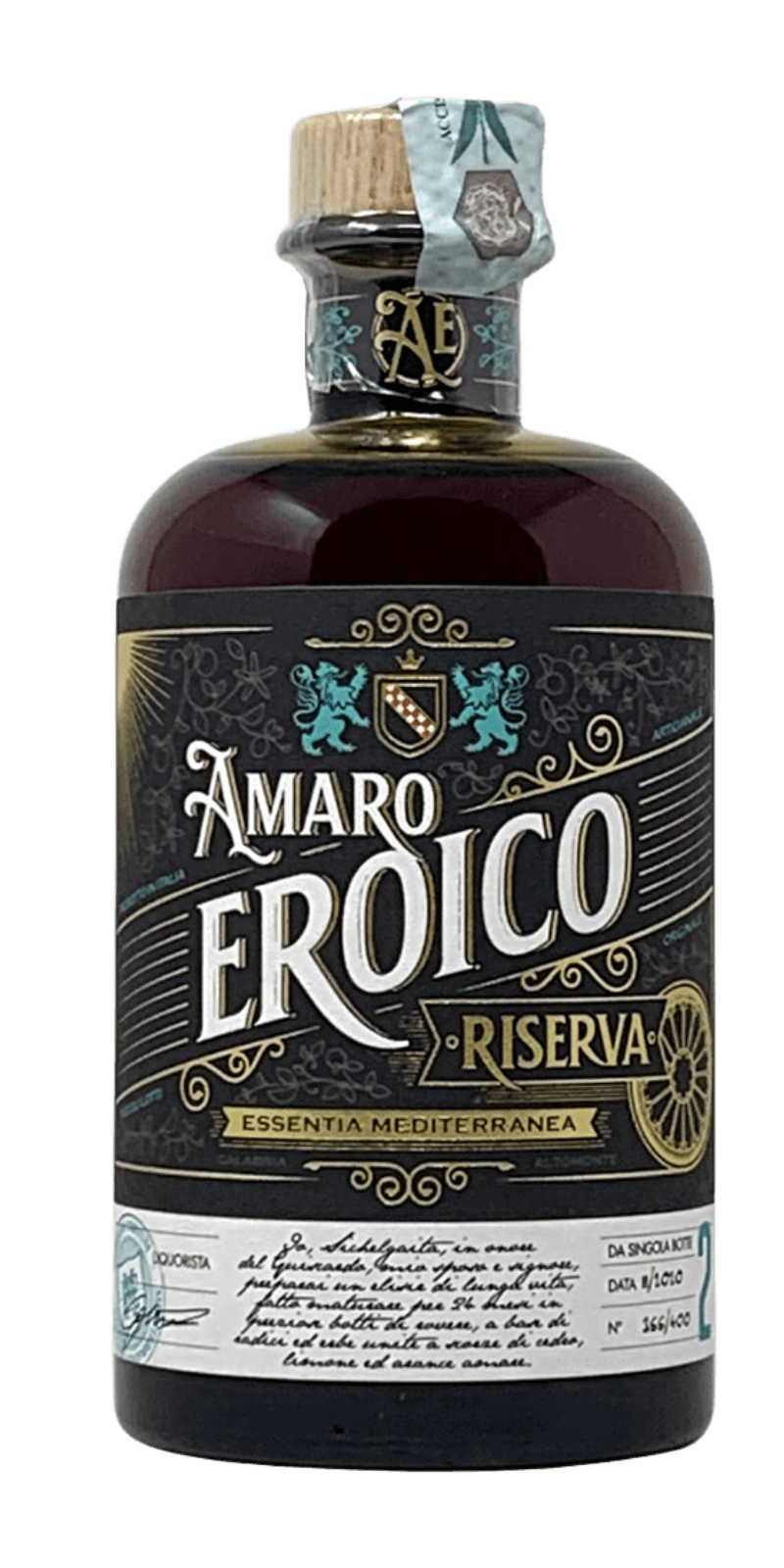 Essenza Mediterranea Amaro Eroico Riserva