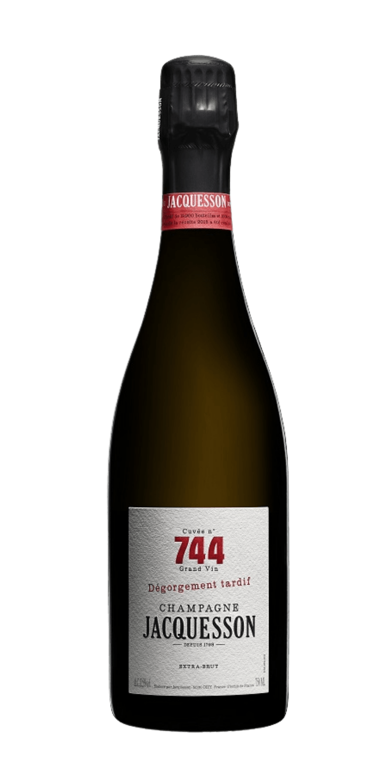 Jacquesson Cuvée 744 Dégorgement Tardif Astucciata